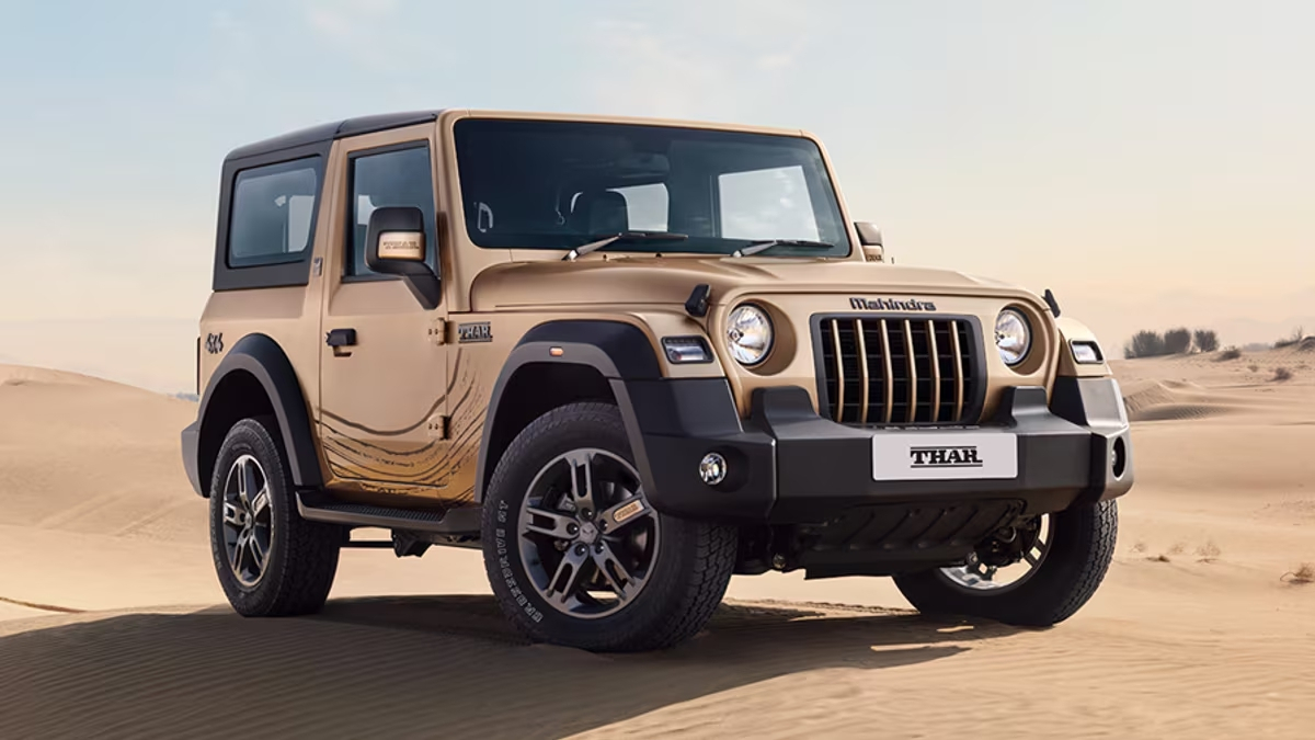 2025 की सबसे दमदार SUV: Mahindra Thar 11.25 लाख से शुरू, जानिए क्या खास है इसमें