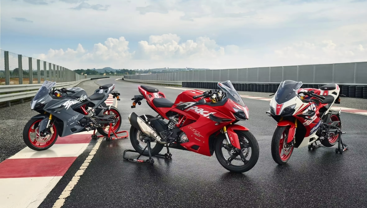 TVS Apache RR 310: 37.48 bhp पावर, 216 kmph स्पीड और कीमत सिर्फ 2.72 लाख